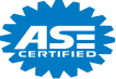 ASE Certified badge - Mike's Auto & Truck Service